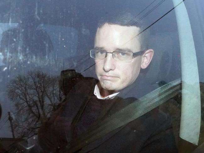 Irish teacher Enoch Burke has been sent to prison a third time for refusing to stay away from his former place of employment. Picture: Niall Carson/PA Images via Getty Images