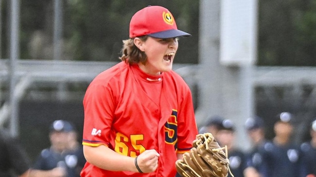 Up and coming SA star Connor Yeatman. Picture: Baseball Australia