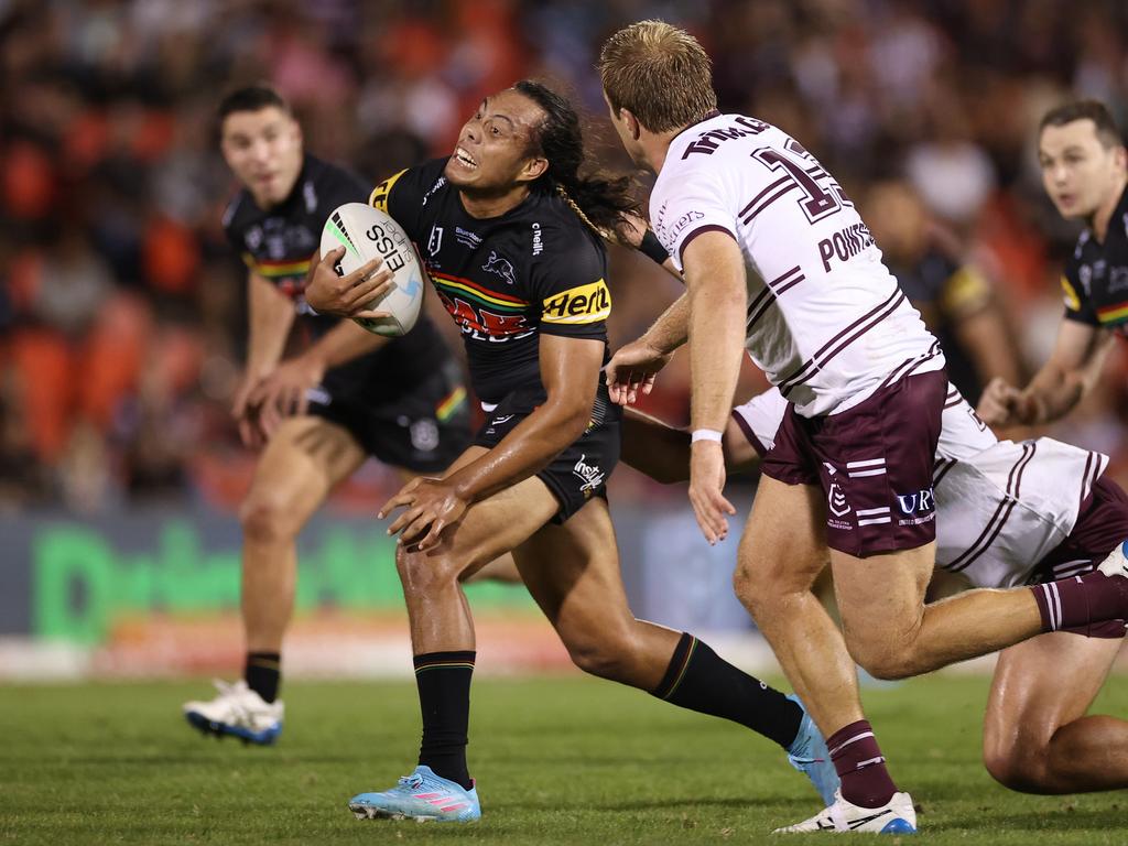 O’Sullivan’s control let Jarome Luai (pictured) roam free. Picture: Cameron Spencer/Getty Images
