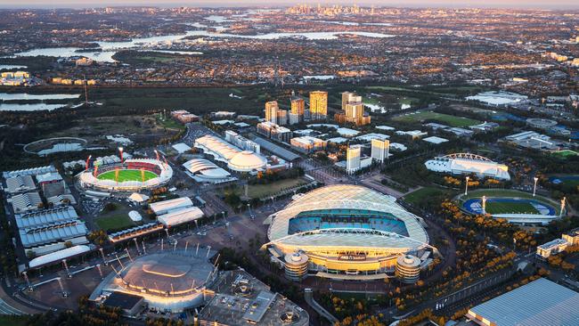 the Sydney Olympic precinct shaping as a legitimate chance to become a bubble.