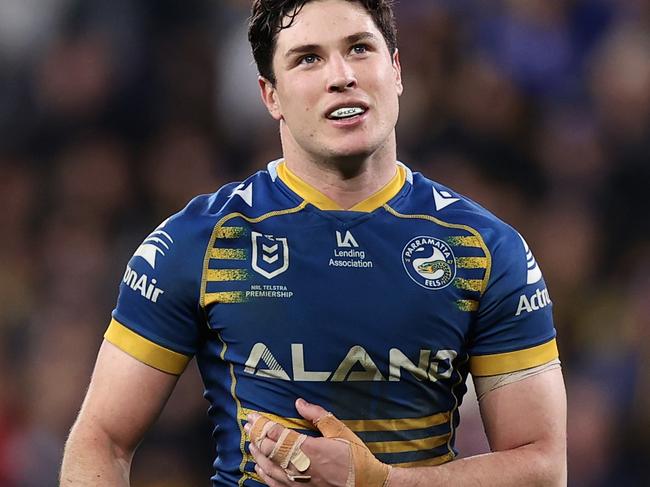 Mitchell Moses will have surgery on a broken finger. Picture: Cameron Spencer/Getty