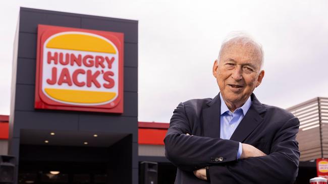 Hungry Jack’s owner Jack Cowin plans to build another 20 outlets this year.