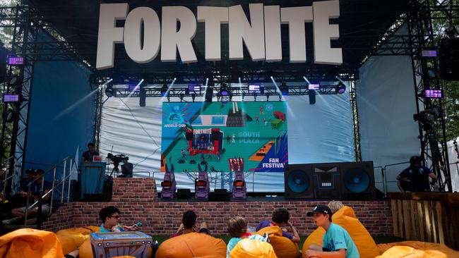 The 2019 Fortnite World Cup finals at Arthur Ashe Stadium, in New York City. Picture: AFP