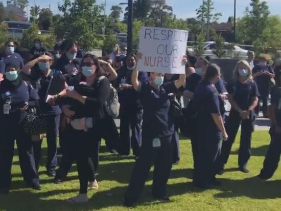 The union says a local baby boom has left nurses and midwives ‘exhausted and distressed’.