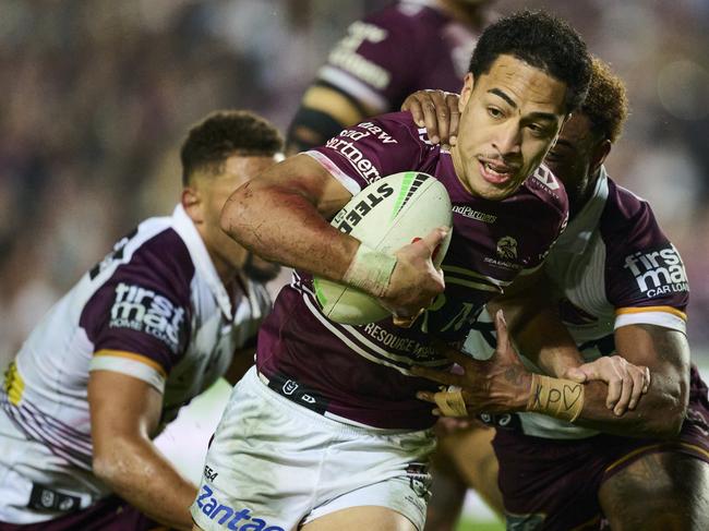 Lehi Hopoate is destined for greatness. Picture: Brett Hemmings/Getty Images