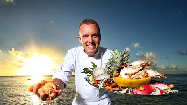 Chef Matt Sinclair will be at the Moreton Bay Food and Wine Festival. Picture: Adam Head