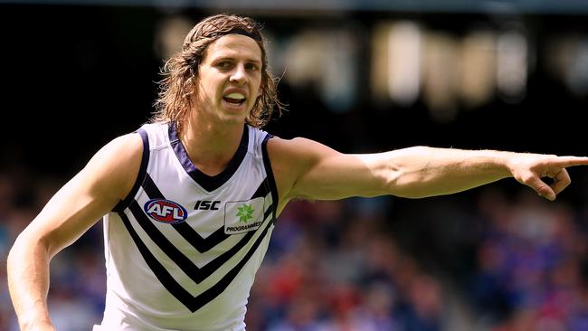 Nat Fyfe says he’ll look at free agency. Picture: Wayne Ludbey