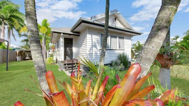 This renovated three-bedroom house on 622 sqm and just a walk to the beach at 23 Golding St, Barney Point, is on the market for only $279,000.