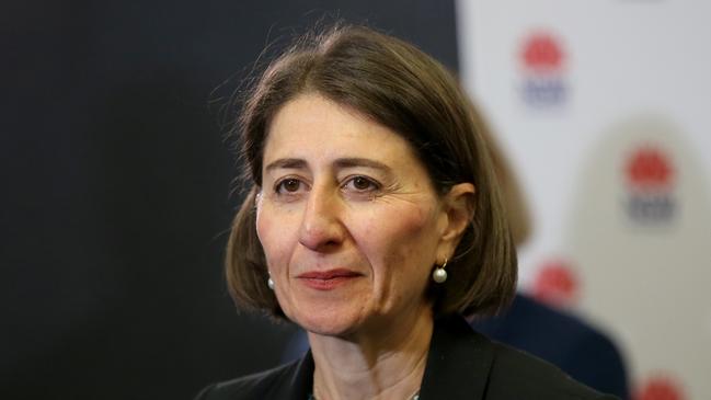 NSW Premier Gladys Berejiklian on Monday. Picture: Damian Shaw