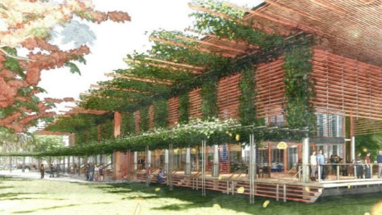 Concept art of the Darwin RSL club house. Picture: Supplied