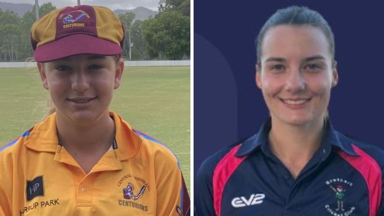 Rockhampton Grammar's Adelaide McArthur and Rockhampton Brothers Megan Powell are among the leading performers in the senior women's cricket competition.