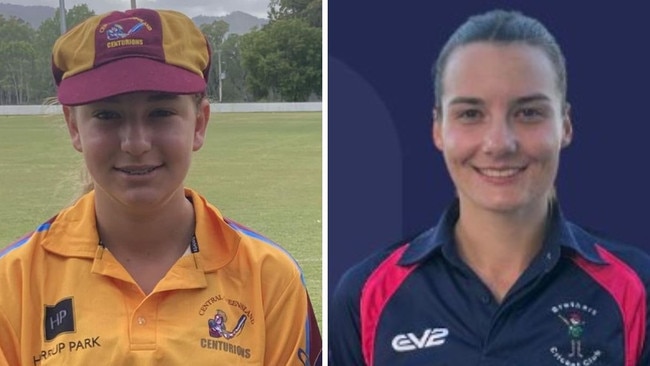 Rockhampton Grammar's Adelaide McArthur and Rockhampton Brothers Megan Powell are among the leading performers in the senior women's cricket competition.