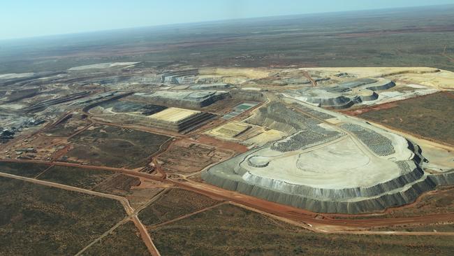 The Telfer mine in Western Australia.