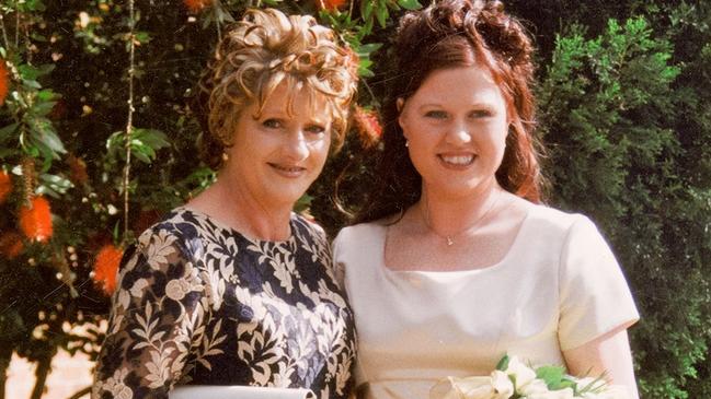 Muriel Jurd with her daughter Jodie Jurd, who was murdered by her ex-partner Robert Bretherton.