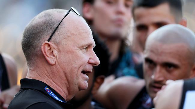 Ken Hinkley turn Picture: James Elsby/AFL Photos via Getty Images