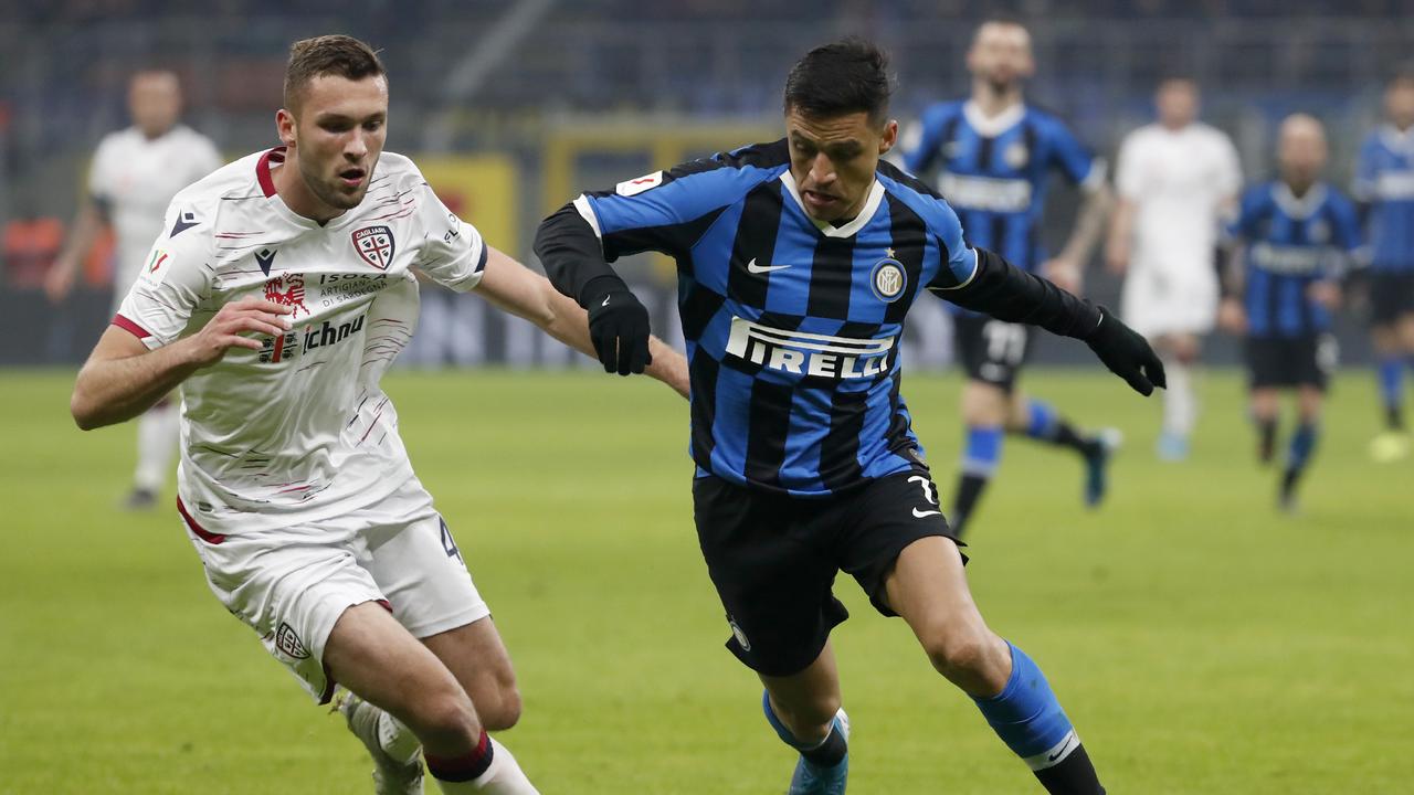 Alexis Sanchez has rarely featured for Inter Milan.
