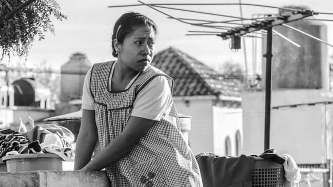 A scene from Mexican director Alfonso Cuaron’s <i>Roma.</i>