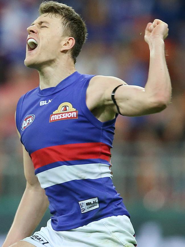 Jack Macrae is Jon Ralph’s Norm Smith Medal tip. Picture: Michael Klein