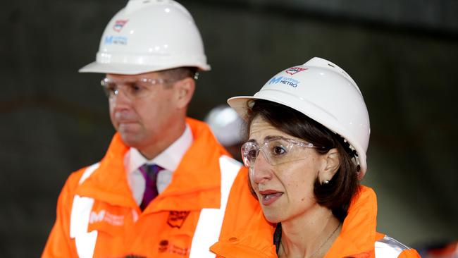 Premier Mike Baird and Treasurer Gladys Berejiklian.