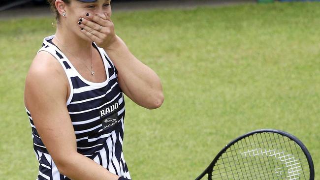 Ash Barty becomes world No.1. Picture: Morgan Harlow