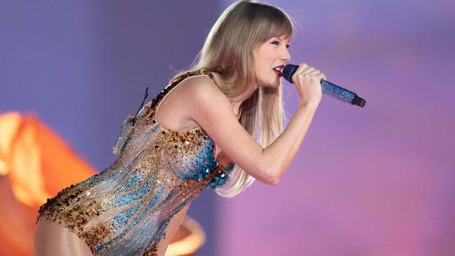 US singer-songwriter Taylor Swift is embarking on her Eras Tour. Picture: Suzanne Cordeiro/AFP