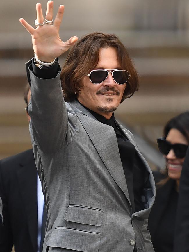 Depp is now living a quieter life. Picture: Daniel Leal-Olivas/AFP