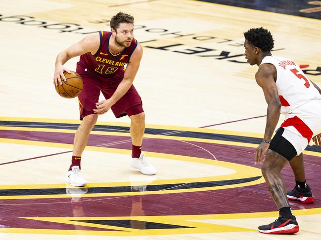 Matthew Dellavedova’s successful comeback doesn’t surprise Boomers coach Brian Goorjian based on the conversations he had with the guard throughout his time on the sidelines. Photo: Lauren Bacho/Getty Images.