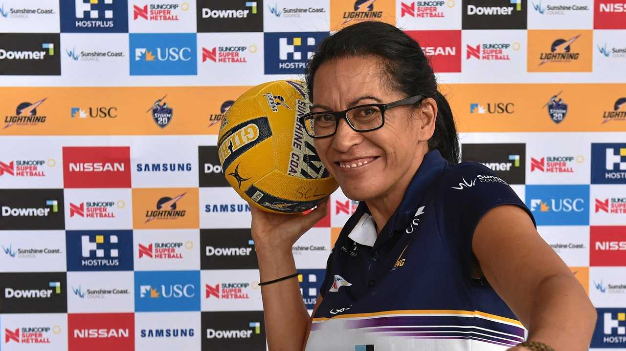 Sunshine Coast Lighting coach Noeline Taurua has recruited well.  Picture: Patrick Woods