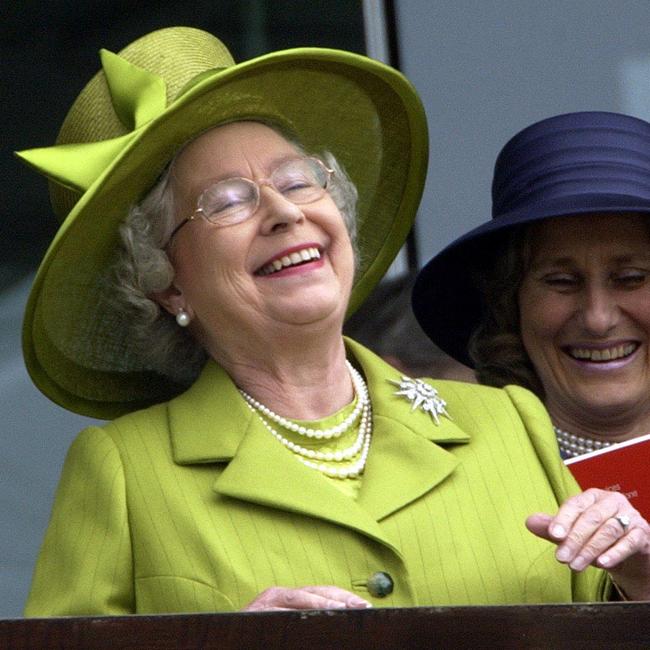 The Queen at the Derby, June 2002. Picture: Arthur Edwards.