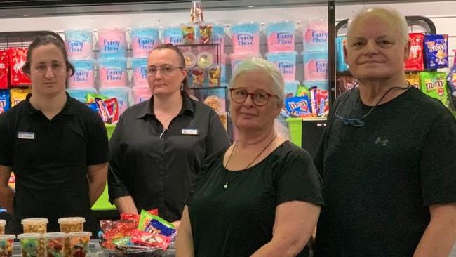 The team at Perry Street Cinema in Batemans Bay.