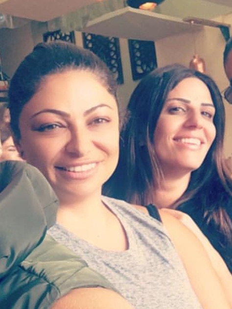 Alen Moradian's wife Natasha Moradian (left), pictured beside murdered gangster Lametta Fadallah. Picture: Facebook