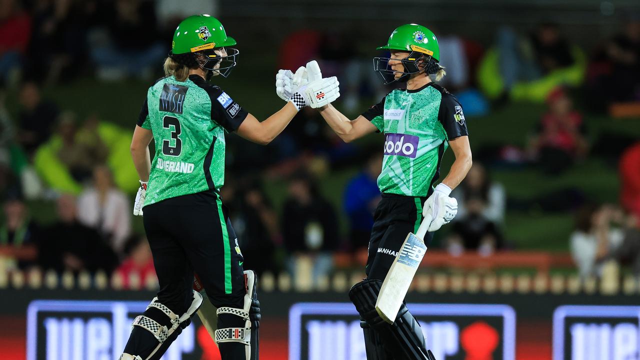Meg Lanning blasted a half-century in her first WBBL game in two years to help the Stars open the new season with a win. Picture: Mark Evans/Getty Images
