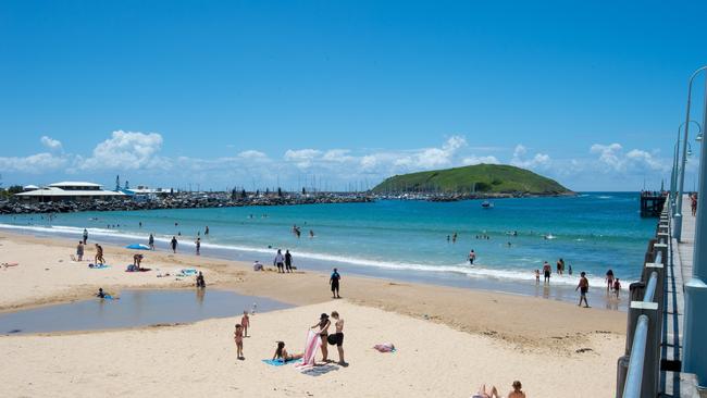 Jetty Beach is spectacular, and it’s been a summer holiday magnet for tourists and locals. Picture: Trevor Veale