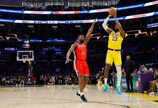 History made: LeBron James nails a three-pointer to become the first player in NBA history to score 50,000 career points