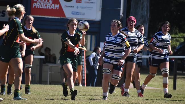 Premier Womenâ€™s rugby between Wests and Brothers. Saturday May 20, 2023. Picture: Nick Tucker.