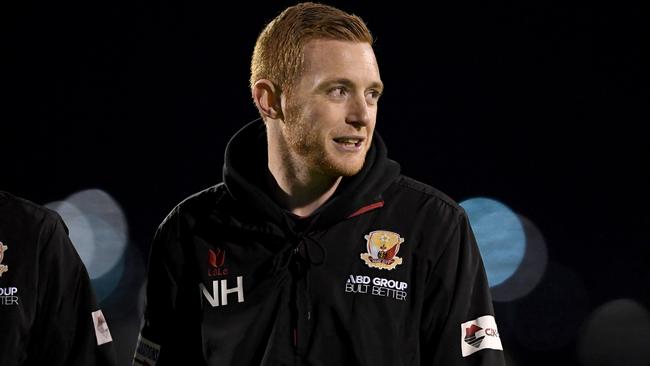 Hume City coach Nick Hegarty. Picture: Andy Brownbill