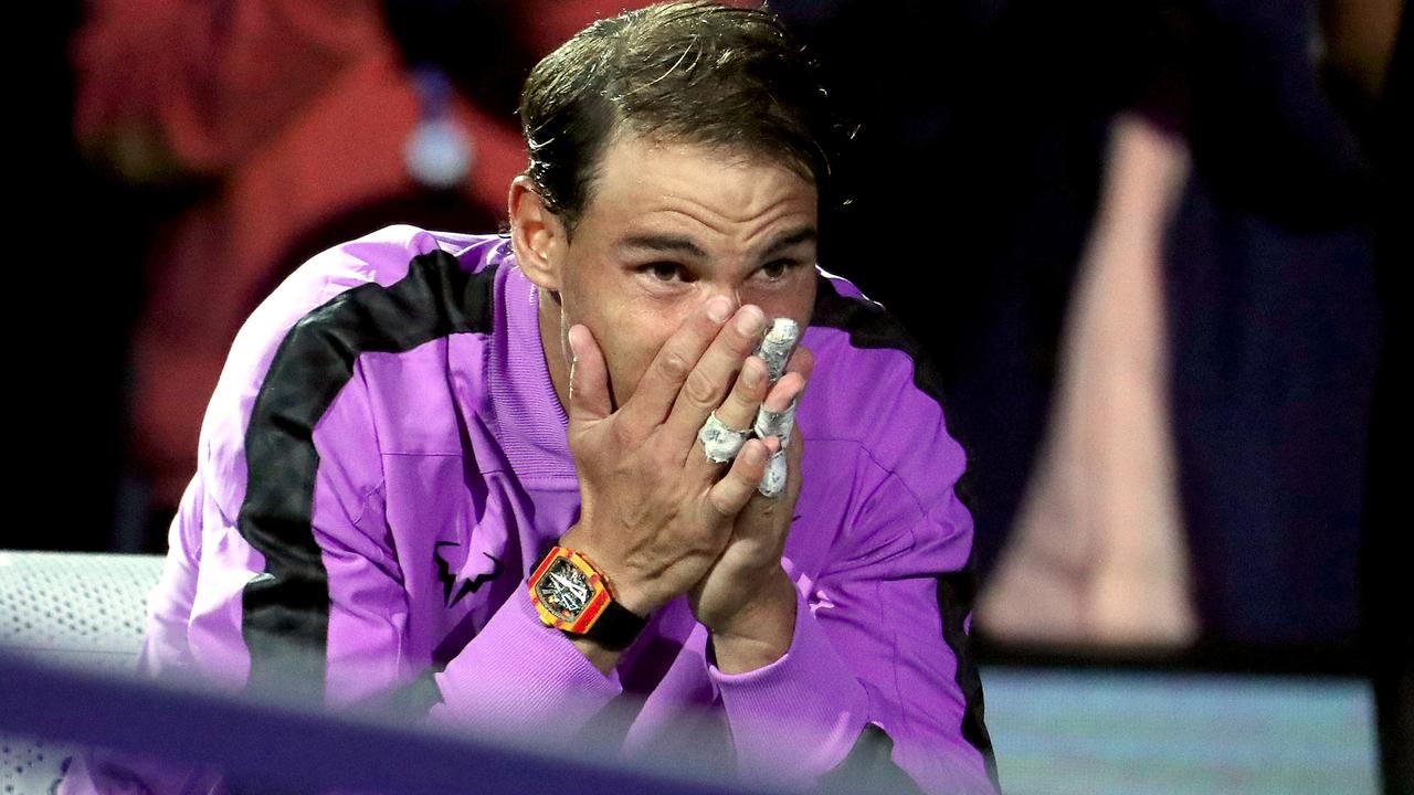 Rafael Nadal was moved to tears by the tribute after winning the 2019 US Open.