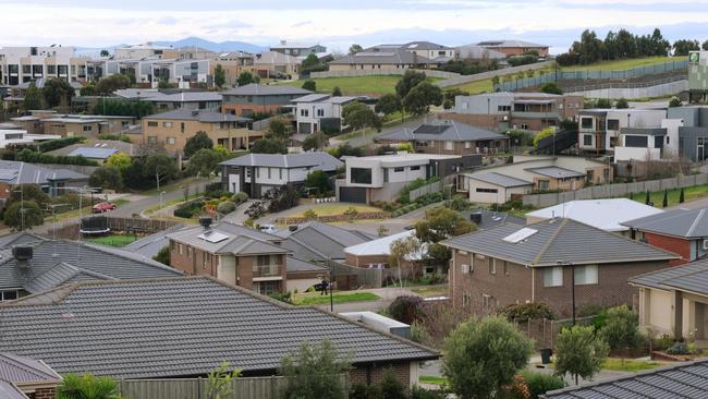 Homes are hot commodity in the Geelong suburb of Highton, which has been named as one of regional Victoria’s top three growth suburbs in the June quarter. Picture: Mark Wilson