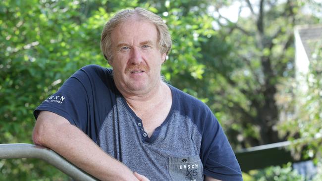 John Purnell waited more than six hours for a bed at Blacktown Hospital in June. Picture: Tim Clapin.