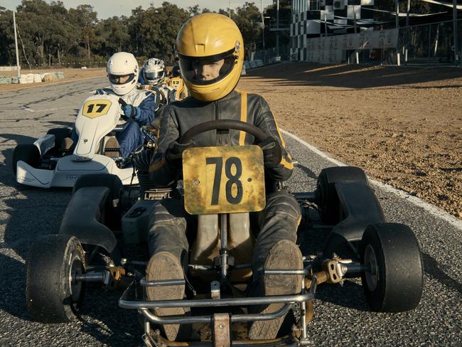 Scene from the Australian go-karting movie Go! Picture: Roadshow Films.