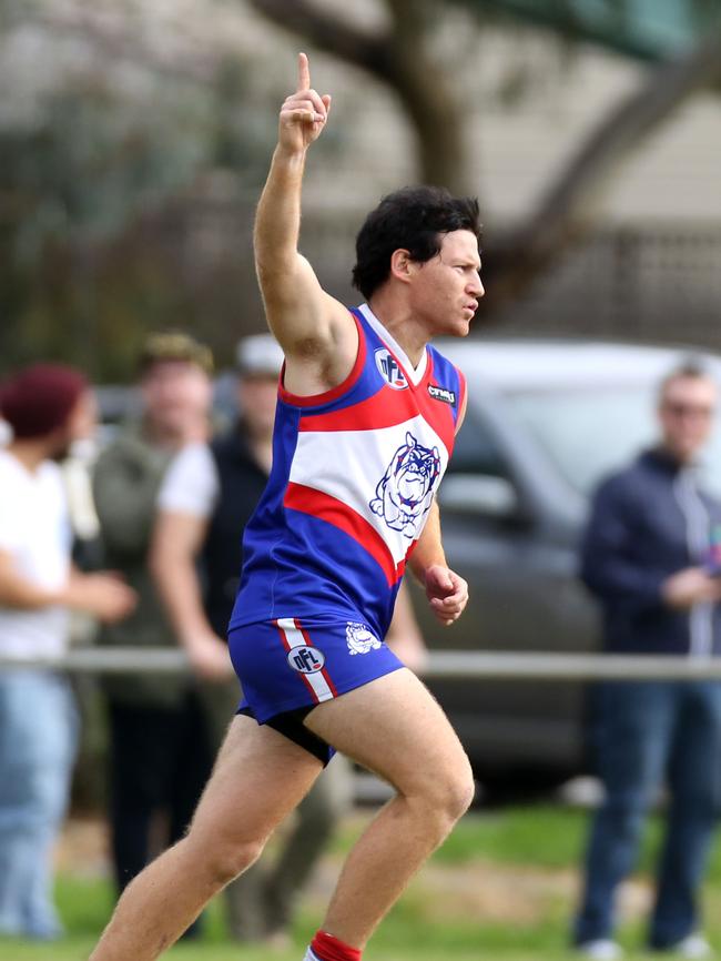 Shane Harvey has been terrific for North Heidelberg in Northern Football League Division 2 with 78 goals. Picture: News Limited.