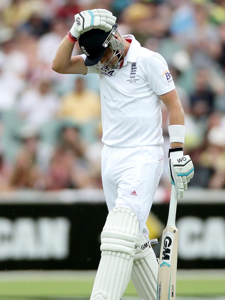 Joe Root has never prospered on Australian soil.