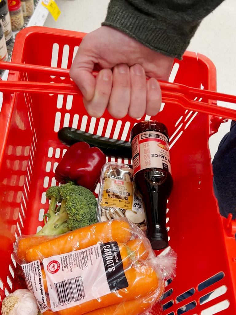 The total came to just over $36 at Coles.
