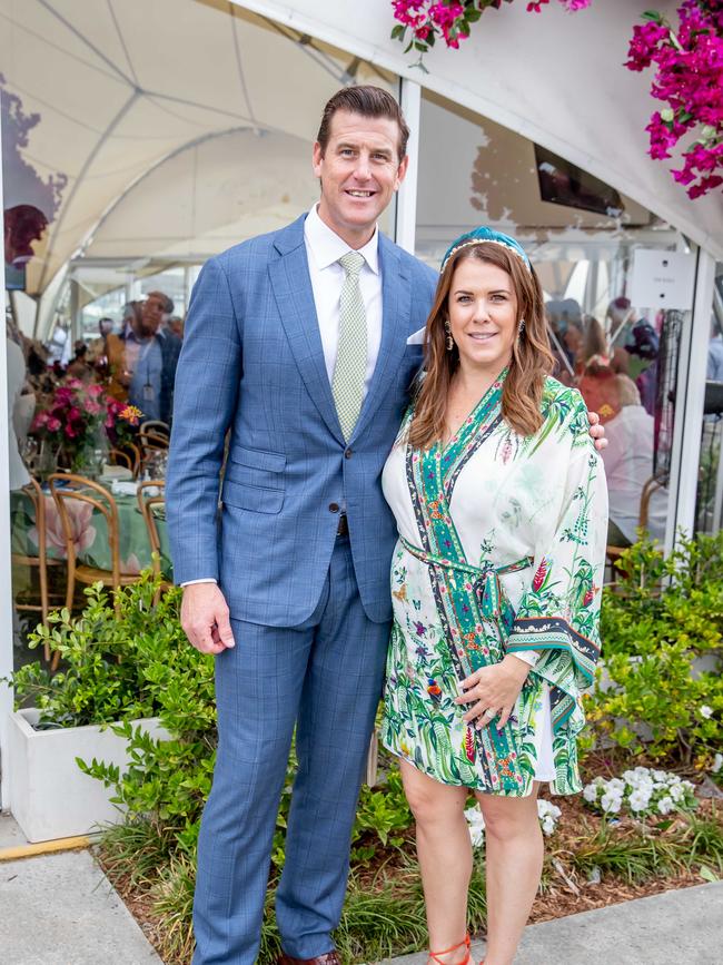 Ben Roberts-Smith with then-wife Emma Roberts-Smith. Person 17 claims she was blackmailed into revealing her affair with the soldier to his wife.