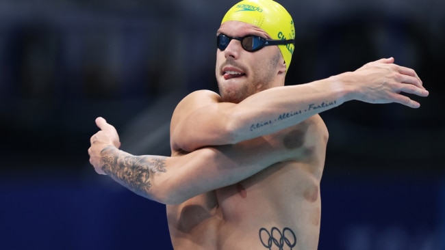 Kyle Chalmers looked the goods in his heat swim. Picture: Getty Images 