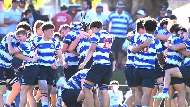 GPS first XV rugby grand final, Nudgee College Vs BSHS. Saturday September 7, 2024. Picture, John Gass