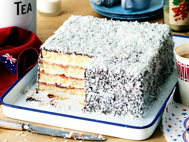 The gigantic lamington: Picture: Taste.com.au