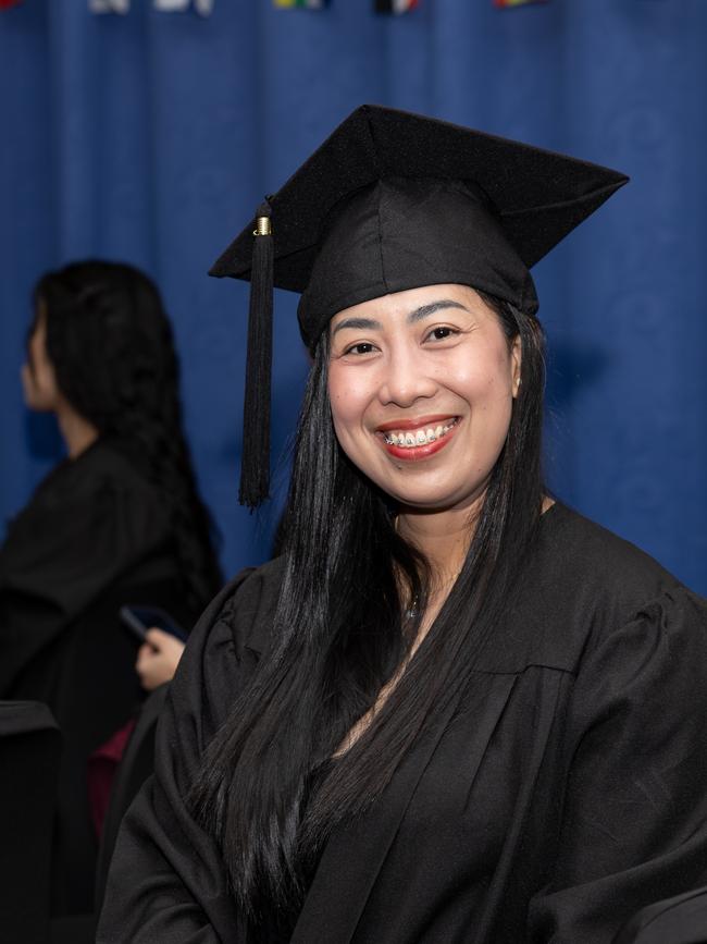 Students celebrate their graduation at International College of Advanced Education May 2025. Picture: Pema Tamang Pakhrin