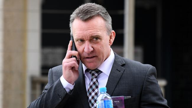 Paul White has endured a horror final season as Broncos CEO. Picture: Dan Peled