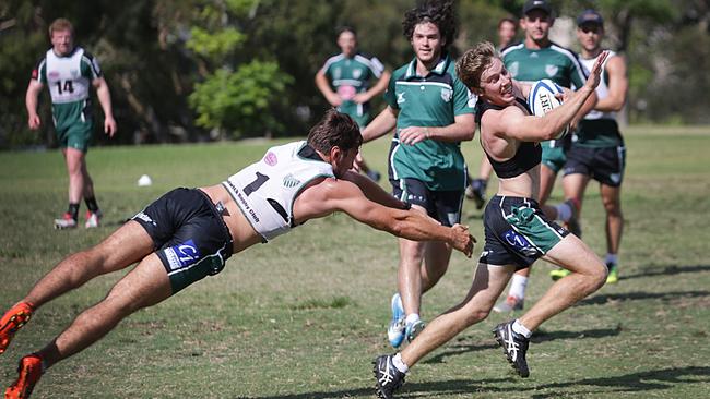 Randwick Rugby putting in the hard yards in their pre-season training. Picture: Danny Aarons.